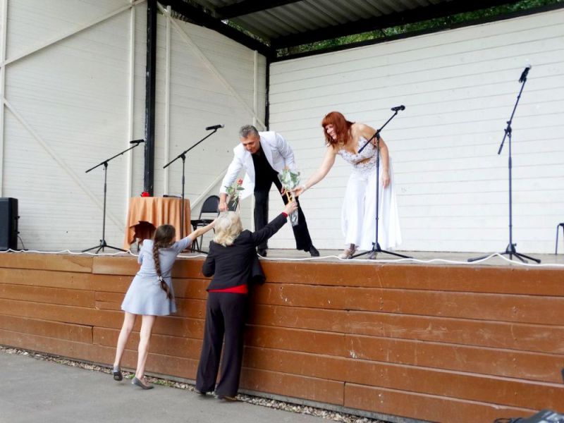 13 июля на сценической площадке Первомайского парка состоялся театральный вечер