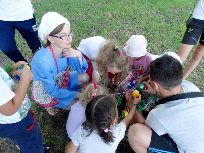 20 июня в нашем парке прошла квест игра для детей «Детский квартал»